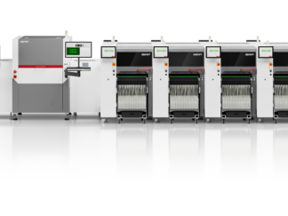 ASMPT Rendering SMT Line DEK TQ Process Lens 5x SIPLACE TX incl. Tray Unit